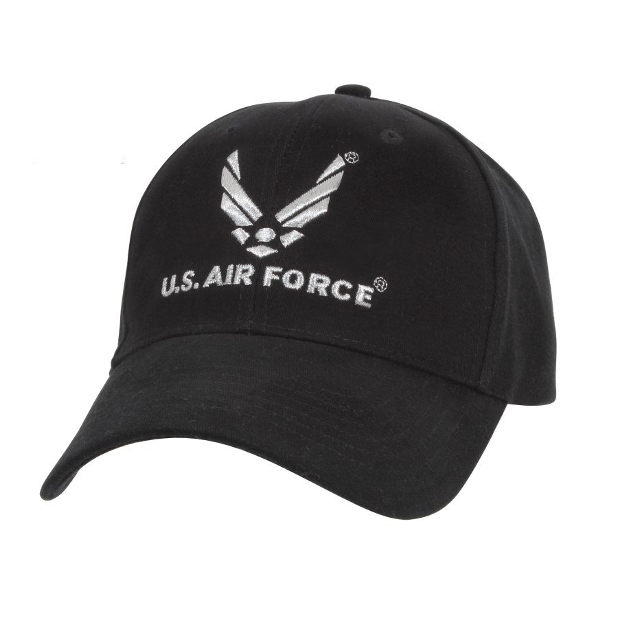 ROTHCO čepice U.S. AIR FORCE baseball ČERNÁ