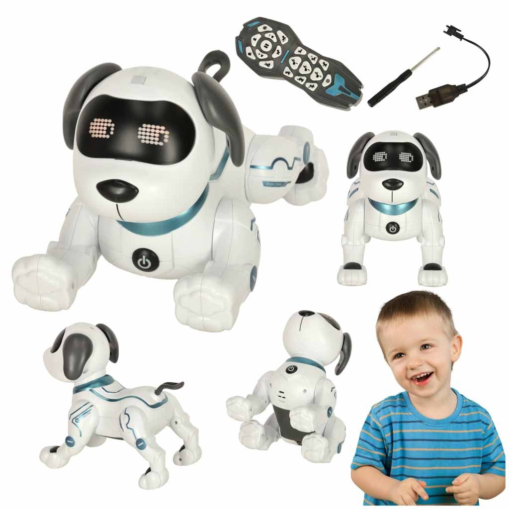 Tomido Interaktivní pejsek robot RC dálkové ovládání skáče zpívá