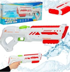Tomido Elektrická vodní pistole a puška pro děti bílá