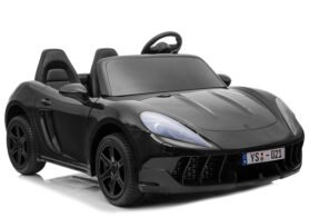 LEAN CARS Elektrické autíčko YSA021A Černé lakované
