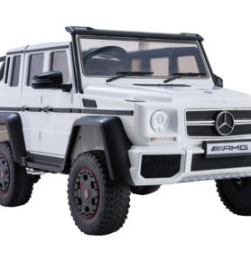 LEAN CARS Elektrické autíčko Mercedes G63 6x4 24 V Bílé