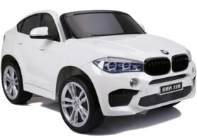 LEAN CARS Elektrické autíčko BMW X6M Bílé