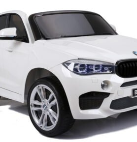 LEAN CARS Elektrické autíčko BMW X6M Bílé