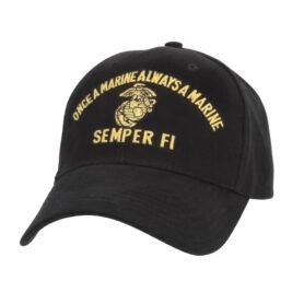 ROTHCO čepice MARINE SEMPER FI baseball ČERNÁ