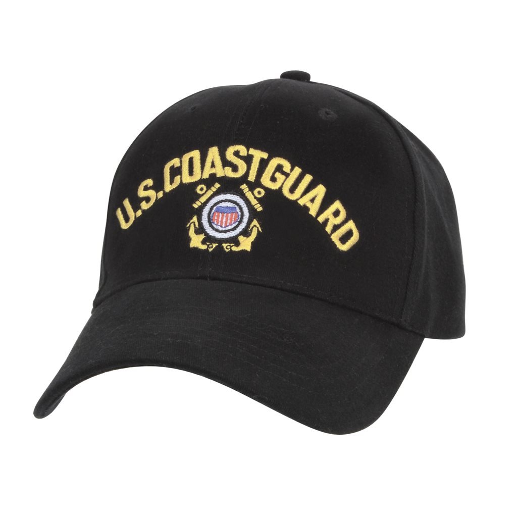 ROTHCO čepice U.S. COAST GUARD baseball ČERNÁ