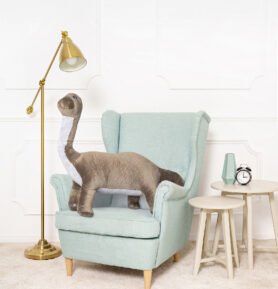 Tomido Plyšový dinosaurus Sasha 150 cm hnědý