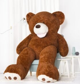 Tomido Plyšový medvěd Amigo 270 cm hnědý