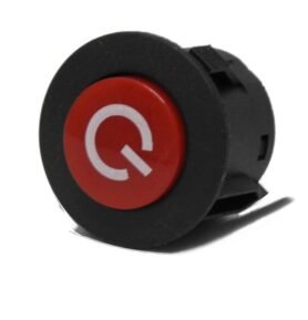 Tomido Tlačítko pro zapnutí a vypnutí elektrického autíčka 26 mm