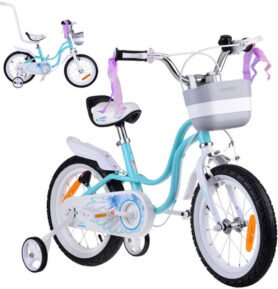 Dětské kolo RoyalBaby Little Swan RB14-18 14" přídavná kolečka