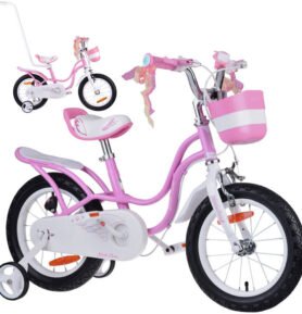 Dětské kolo RoyalBaby Little Swan 14" s balančními kolečky