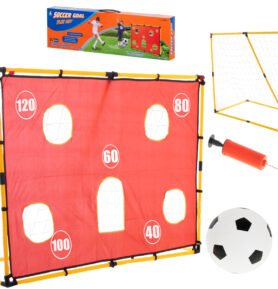 Tomido Fotbalová tréninková branka + střelecká plachta + míč