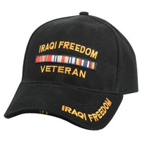ROTHCO čepice DELUXE IRAQI FREEDOM baseball ČERNÁ