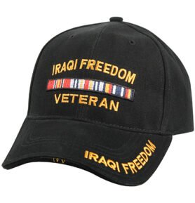 ROTHCO čepice DELUXE IRAQI FREEDOM baseball ČERNÁ