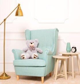 Tomido Plyšový medvídek Amigo 70 cm šedý