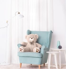 Tomido Plyšový medvídek Amigo 90 cm šedý