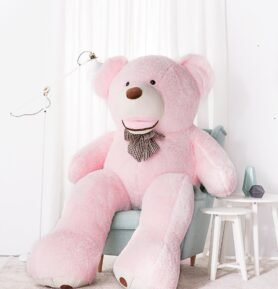 Tomido Plyšový medvídek Amigo 220 cm růžový