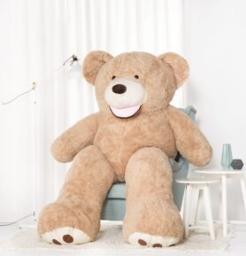 Tomido Plyšový medvěd Amigo 220 cm světle béžový