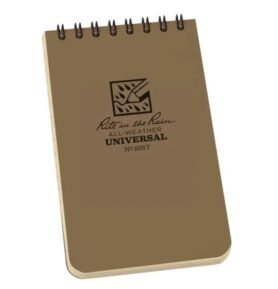 RITE IN THE RAIN blok voděodolný TOP-SPIRAL 3x5" notebook malý DESERT