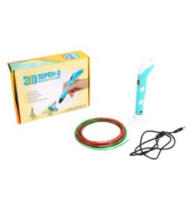 Aga 3D Pero s LCD displejem Modré