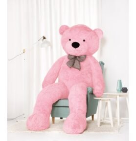 Tomido Plyšový medvěd Classico 270 cm růžový