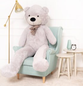 Tomido Plyšový medvěd Classico 250 cm šedý