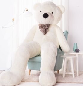Tomido Plyšový medvěd Classico 300 cm bílý