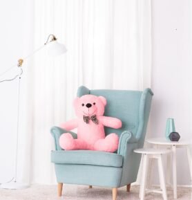 Tomido Plyšový medvěd Classico 90 cm růžový