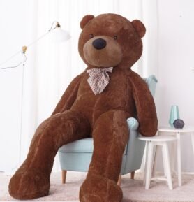 Tomido Plyšový medvěd Classico 250 cm hnědý