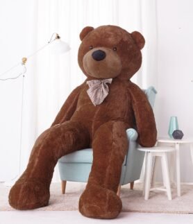 Tomido Plyšový medvěd Classico 250 cm hnědý