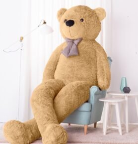 Tomido Plyšový medvěd Classico 300 cm světle béžový