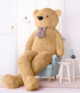 Tomido Plyšový medvěd Classico 300 cm světle béžový