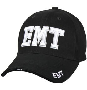 ROTHCO čepice DELUXE E.M.T. baseball ČERNÁ