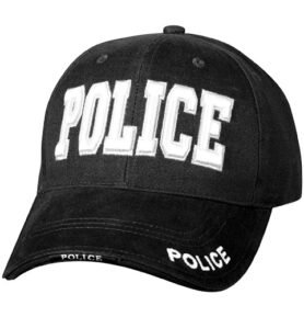 ROTHCO čepice DELUXE POLICE baseball ČERNÁ