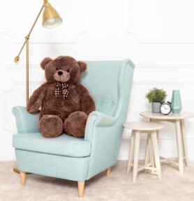 Tomido Plyšový medvěd Bueno 100 cm hnědý