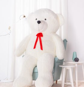Tomido Plyšový medvěd Bueno 220 cm bílý