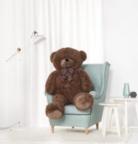 Tomido Plyšový medvěd Bueno 140 cm hnědý