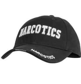 ROTHCO čepice DELUXE NARCOTICS baseball ČERNÁ