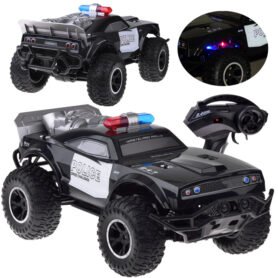 Tomido RC auto monster truck POLICIE Velké s osvětlením