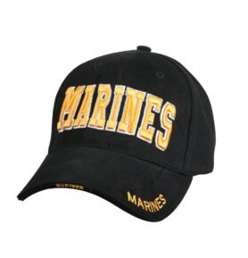 ROTHCO čepice DELUXE MARINES baseball ČERNÁ