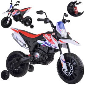 Tomido Dětská elektrická motorka cross APRILIA RX125