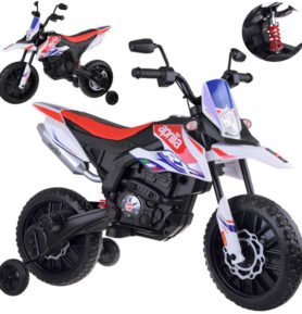 Tomido Dětská elektrická motorka cross APRILIA RX125