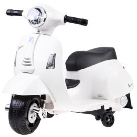 Tomido Dětská elektrická motorka VESPA skútr na akumulátor