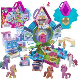 Tomido Figurky My Little Pony sada Křišťálová lucerna + 5 figurek 55 doplňků