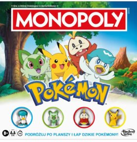 Tomido Desková hra Hasbro Monopoly: Pokemon 4 figurky