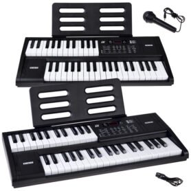 Tomido Elektronické varhany KEYBOARD 61 kláves + mikrofon