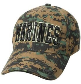 ROTHCO čepice DELUXE MARINES baseball WOODLAND DIGITAL