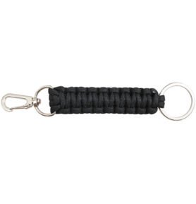ROTHCO klíčenka PARACORD ČERNÁ
