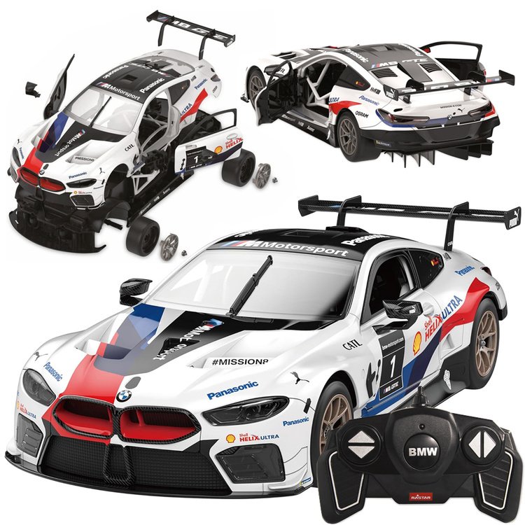Tomido RC auto Rastar BMW M8 GTE 1:18 k sestavení