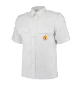 Košile SK s krátkým rukávem slovenská BÍLÁ vel. 1-40