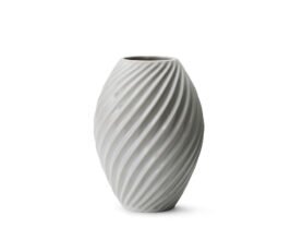 Morsø Porcelánová váza RIVER White 21 cm